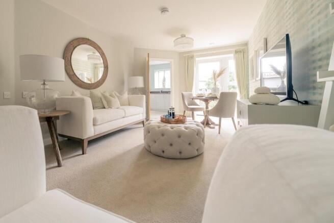 Show home living room